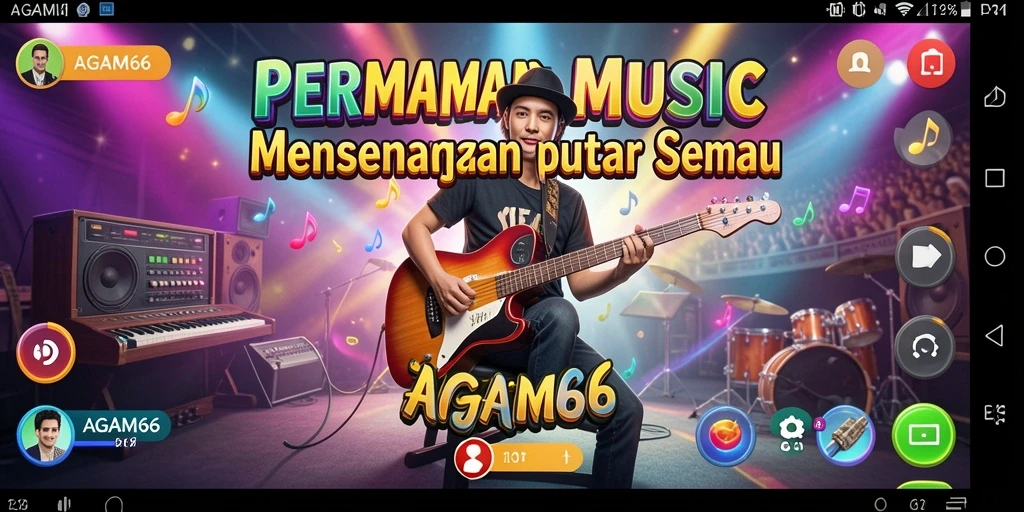 Tampilan gameplay AGAM66 yang seru dan interaktif.