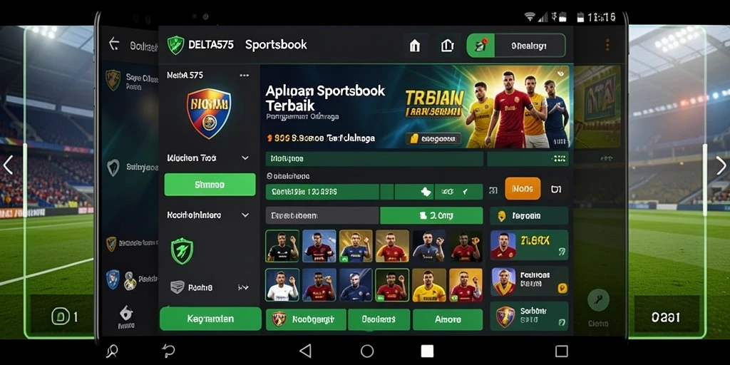 Tampilan gameplay Sportsbook DELTA575 yang menarik dan interaktif.