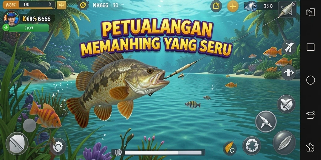 Tangkapan ikan yang memuaskan di NK666.